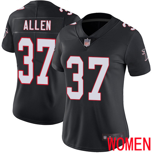 Atlanta Falcons Limited Black Women Ricardo Allen Alternate Jersey NFL Football #37 Vapor Untouchable